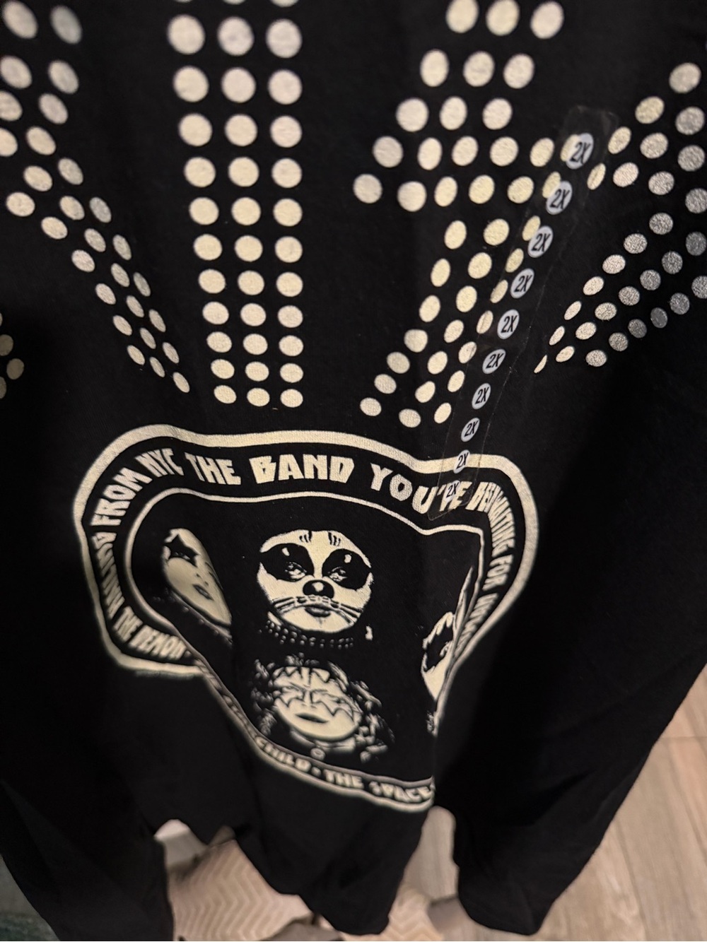 KISS Graphic Tee - Black 2X - Picture 2 of 3